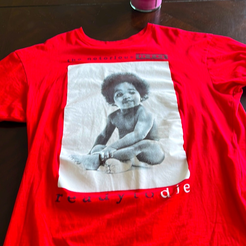 2x red Brooklyn made shirt